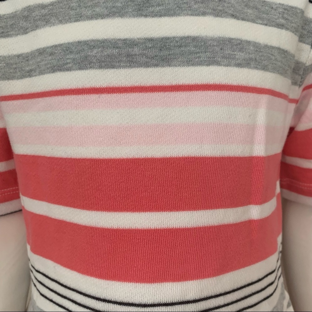 NWT GYMBOREE “Kitty In Pink” Cotton Knit Striped Dress Short Sleeves Casual Sz 6 - Picture 13 of 15